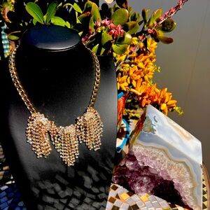 Rhinestone Statement Necklace